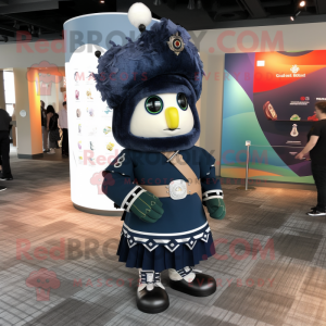 Navy sækkepibe maskot...
