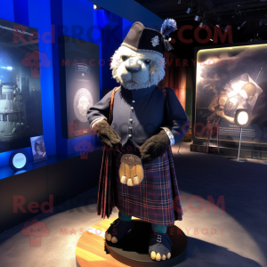 Navy sækkepibe maskot...
