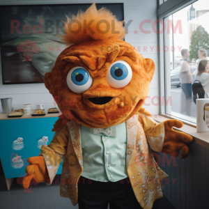 Rust Fish And Chips maskot...