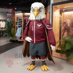 Maroon Haast s Adler...