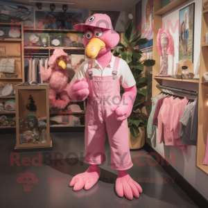 Pink Dodo Bird mascotte...