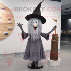 Gray Witch S Hat mascotte...