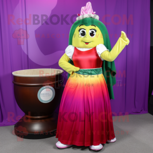 Magenta Pot Of Gold maskot...