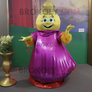 Magenta Pot Of Gold maskot...
