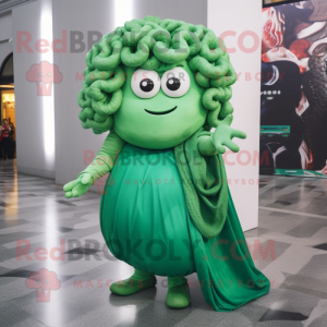  Medusa maskot kostume...