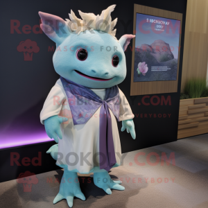  Axolotls maskot kostume...