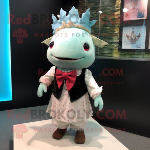  Axolotls mascotte kostuum...