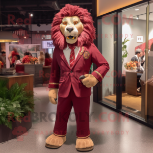 Maroon Tamer Lion...