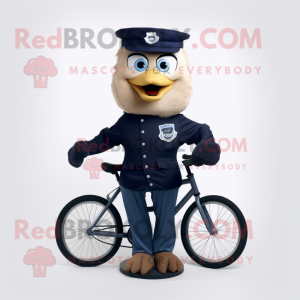 Navy Unicyclist maskot...