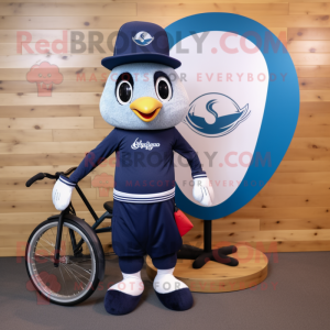 Navy Unicyclist mascotte...