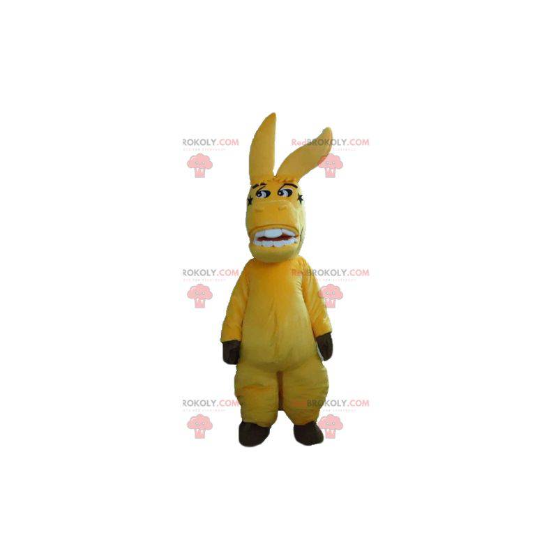 Nettes und buntes orange Pferdemaskottchen - Redbrokoly.com