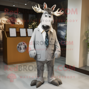 Silver Moose mascotte...