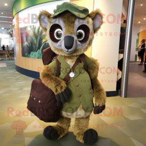 Olive Lemur mascotte...