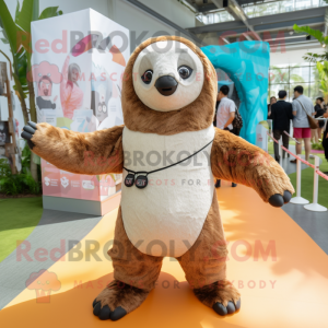  Giant Sloth maskot kostume...