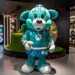 Turquoise Four Leaf Clover...