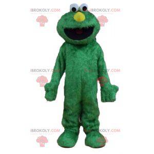 Títere de Elmo mascota famoso espectáculo de los Muppets verdes