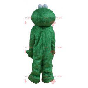 Títere de Elmo mascota famoso espectáculo de los Muppets verdes