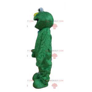 Mascotte d'Elmo célèbre marionnette du Muppets Show vert -