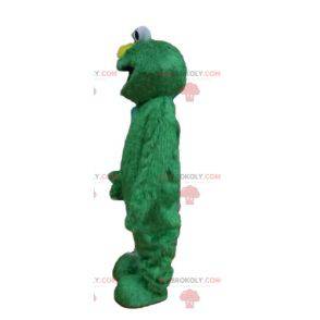 Mascote do Elmo, famoso boneco do show dos Muppets verdes -