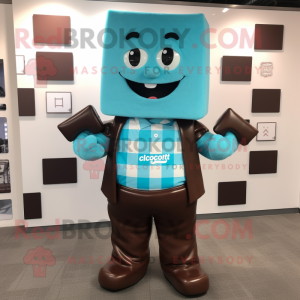 Cyan Chocolate Bar mascotte...