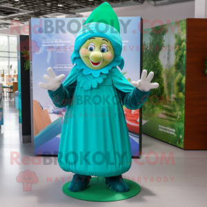 Cyan Leprechaun mascotte...