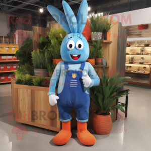 Blue Carrot mascotte...