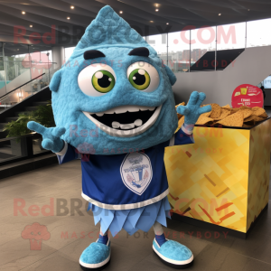 Sky Blue Nachos mascotte...