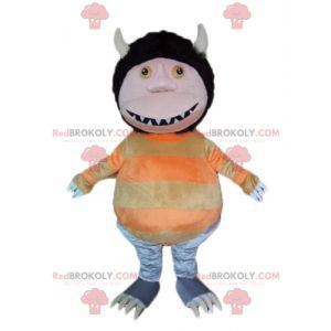Mascota de gnomo Goblin criatura extraña con orejas -
