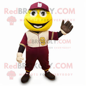 Maroon Lemon mascotte...