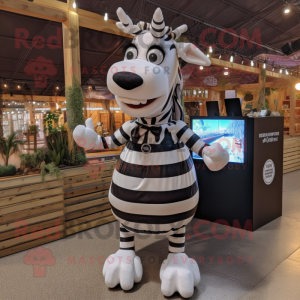 Super funny zebra mascot. Zebra costume - Farm Sizes L (175-180CM)