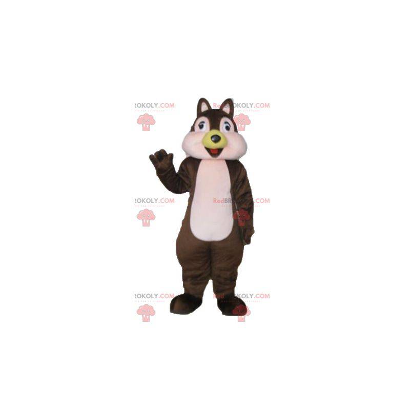 Tic o Tac mascota ardilla marrón y rosa - Redbrokoly.com Tic o Tac mascota ardilla marrón y rosa - Redbrokoly.com