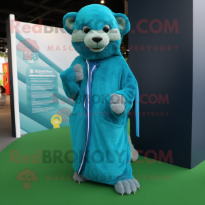 Cyan Mongoose mascotte...