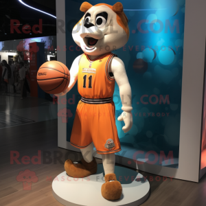 nan Basketball Ball mascot costume character dressed with a Joggers and Cummerbunds
