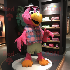 Pink Parrot mascotte...