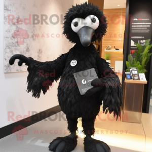 Black Ostrich mascotte...