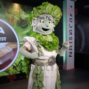 Sølv Caesar Salad maskot...