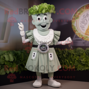 Sølv Caesar Salad maskot...