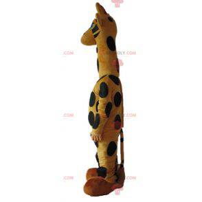 Very pretty big yellow and black giraffe mascot - Redbrokoly.com