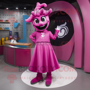 Magenta Horseshoe mascotte...