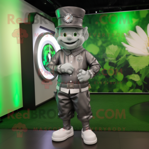 Silver Leprechaun mascotte...