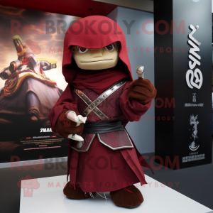 Maroon Samurai mascotte...