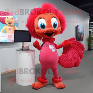 Personagem de mascote Red...