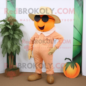 Peach Scarecrow mascotte...