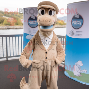 Beige Loch Ness Monster...