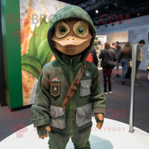 Rust Green Beret mascotte...