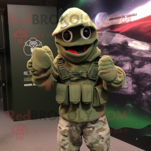 Rust Green Beret mascotte...