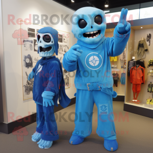 Blue Undead mascotte...