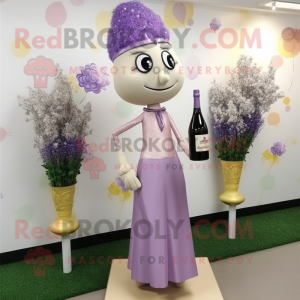 Lavendel Champagne maskot...