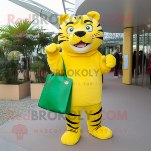 Citrongul tiger maskot...