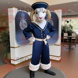Navy Horseshoe maskot...